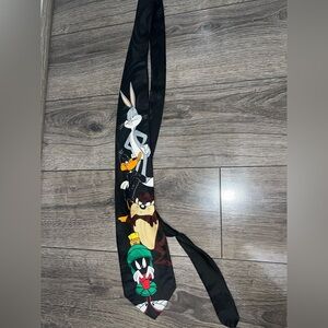 Looney Tunes Character Black Tie